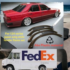 W124 S124 C124 Mercedes AMG Japon FENDER Fusées 4 Pièce E200 E320 E36 E420 300e - Picture 1 of 14