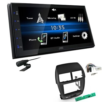 JVC Autoradio Touchscreen Bluetooth USB für Mitsubishi ASX 2010-2014 - Bild 1 von 4