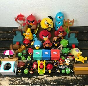 Angry Birds Toys Lot Action Figure Figurine Collection Collectible Huge Bundle