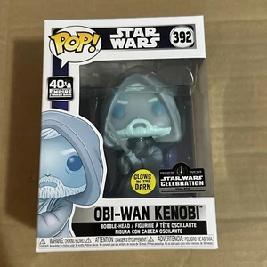 Funko POP! Obi-Wan Kenobi #392 GITD 2020 Star Wars Celebration Ecc con Armatura - Foto 1 di 7