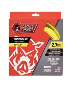 NEW Full Boar 2.7mm x 38m Twisted Profile Trimmer Line FBTLT-2738 Snipper - Picture 1 of 2