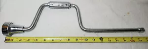 VINTAGE "V" = CRAFTSMAN = 1/2" DR SPEED HANDLE SOCKET WRENCH 18" LONG SEARS USA - Picture 1 of 7