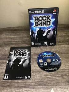 PS2 - ROCK BAND - (PlayStation 2, 2007) - CIB - Foto 1 di 6