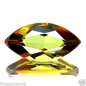 0.49ct FLAWLESS RARE BEST CLEAN NATURAL 5A+ DOUBLE TONE COLOR ANDALUSITE GEM!