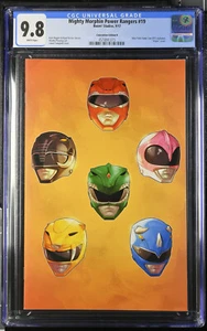 Mighty Morphin Power Rangers #19 NYCC Virgin Variant CGC 9.8 New York Comic Con - Picture 1 of 2