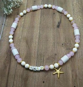 EM Keramik Zecken-Halsband Hundekette Magnesit,Jade,Zeckenschutz,Hunde,Katzen - Bild 1 von 3