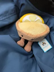 JellyCat Amuseables Collette Tarte Au Citron Plush Easter Brunch Authentic NWT - Picture 1 of 2