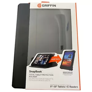 Griffin iPad Pro 9.7 Case | Snapbook Protective Flip Folio Cover Black | New - Picture 1 of 12