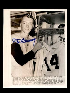 Jim Bunning PSA DNA Signed 8x10 Original 1958 Wire Photo Tigers Autograph - Picture 1 of 3