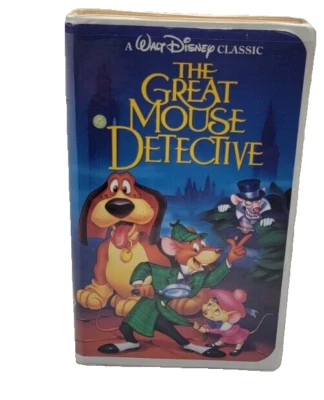 Walt Disney's The Great Mouse Detective VHS Animated 1986 - Image 1 of 2