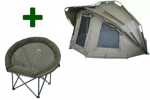 ANGEBOT: Fort Knox 2.0 Pro Dome 2Man und 2 MK Pro  Carp Chair - KARPFEN DEAL - Bild 1 von 1