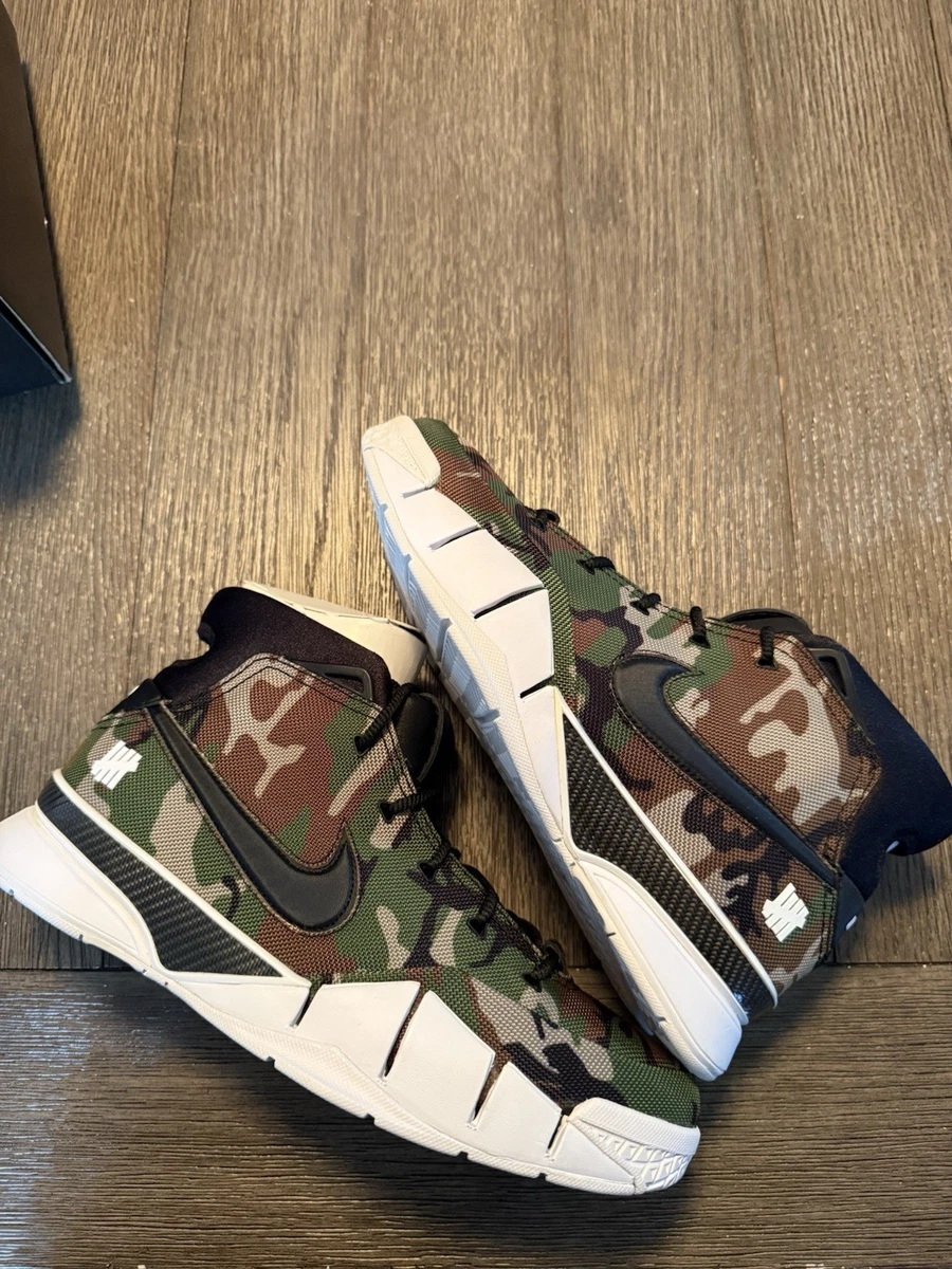 Nike Undefeated x Zoom Kobe 1 Protro Yellow Camo for Sale