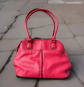 Tignanello Handtasche I Hellrot I Viele Fächer Innen & Außen ITop Zustand  - Bild 1 von 4