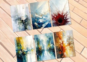 Vibrant Abstract Collection, Prints on Matte Paper | Modern Expressive Art - Picture 1 of 27