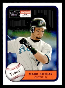2001 FLEER PLATINUM EDITION FOIL PARALLEL # 43 MARK KOTSAY PADRES SP #/201 - Picture 1 of 2