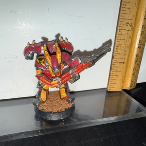 Warhammer 40k 1x Bloodletter Head 2 Khorne Chaos Renegade Rogue Trader Metal - Picture 1 of 2