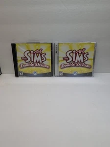 The Sims: Double Deluxe 2003 Maxis Electronic Arts Life Sim (4) CD-ROM PC Game - Picture 1 of 1