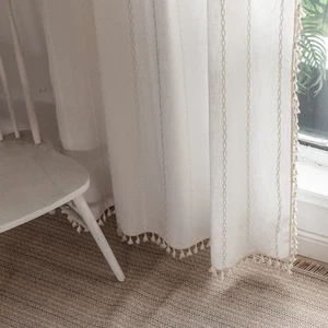 Boho Curtains Semi-Blackout Window Curtains 84 Inch 2 Pannels for Living Room... - Picture 1 of 8