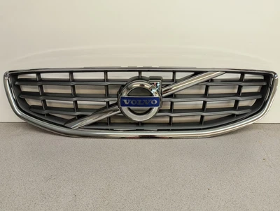 (READ) 2011 2012 2013 VOLVO S60 FRONT UPPER RADIATOR CHROME GRILLE 31386987 Foto 1 de 4