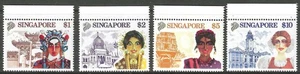 SINGAPORE # 580 - 583 MNH PO Fresh & Flawless Complete Set ('25 SCV $26.50) - Picture 1 of 1