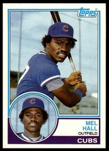 1983 Topps Traded #39T Mel Hall - Picture 1 of 2