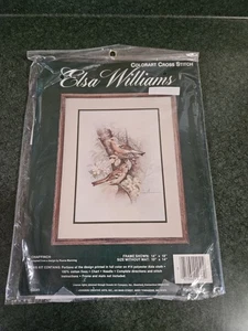 ELSA WILLIAMS Colorart Cross Stitch Kit CHAFFINCH BIRDS #02041 - Picture 1 of 4