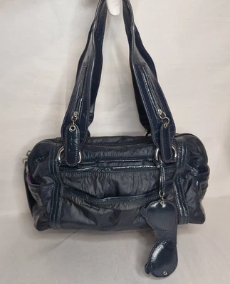 See By Chloe Travel Bag Leather Enamel Vinyl with Charm Funky Style - Image 1 of 4