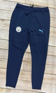 Puma Manchester City Stadium Athletic Slim Fit Fußball Trainingshose blau Large - Bild 1 von 9
