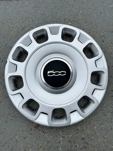 12-19 Fiat 500 C Pop 15” Hubcap Wheel Cover 68078420AC - Picture 1 of 10