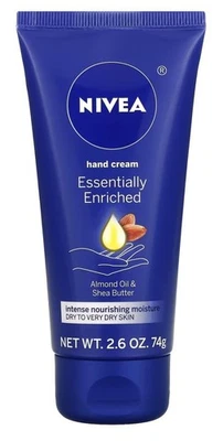 Crema de manos Nivea esencialmente enriquecida seca-muy seca 2,6 onzas Foto 1 de 2
