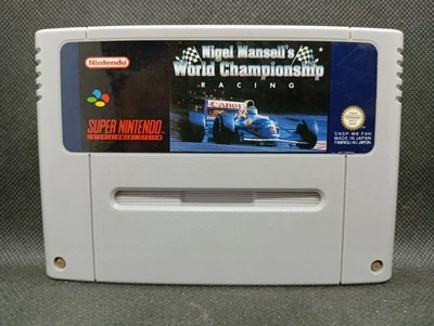 Nigel Mansell's World Championship Racing - SNES EU PAL - SNSP-M8-FAH (l#01) - Photo 1/4