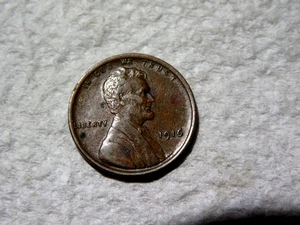Sehr schöner original brauner Stempelglanz 1916p Lincoln Cent DF2 - Bild 1 von 2