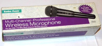 NEW RADIO SHACK 32-1230A MULTI-CHANNEL PROFESSIONAL WIRELESS MICROPHONE! 170-MHz - Image 1 of 4