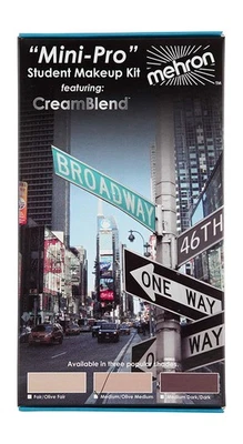 Mehron Makeup Mini-Pro Student Makeup Educational Kit (Medium/Olive) - Image 1 of 4