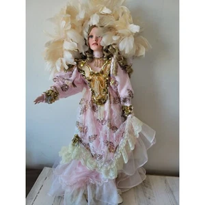 Rustie Victorian doll ael 200 porcelain 34-in tall - Picture 1 of 10