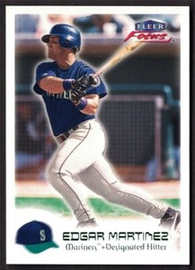 2000 Fleer Focus Masterpiece Mania #9 Edgar Martinez #/300
