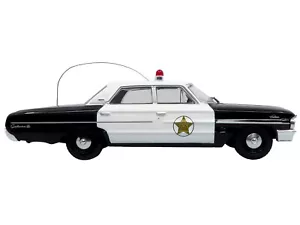 1964 Ford Galaxie 500 Police Car "Mount Airy Mayberry Sheriff" Black and White 1 - Picture 1 of 5