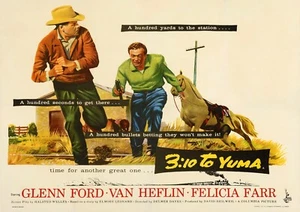 Reproduction "3:10 to Yuma" Western Movie Poster, Various Sizes Available - Bild 1 von 1