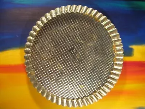 Blech Tarte / Quiche Pfanne Kaiser 10,5" Durchmesser W. Germany - Bild 1 von 4