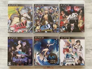 SONY PS3 Persona 4 5 & Odin Sphere & Dark Side Princess & Shining Resonance set - Picture 1 of 14