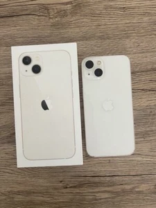 Apple iPhone 13 - 128 Go - Blanc (Déverrouillé) 89% Batterie - Photo 1 sur 12