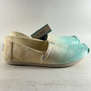 Toms Alpargata 3.0 Women’s Seashell Shoes Slip On Sneakers Tan Size 8.5 - Picture 1 of 8
