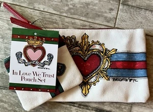 Brighton In Love We Trust Pouch Set Tom Clancy Collab Limited Edition NWT - Picture 1 of 6