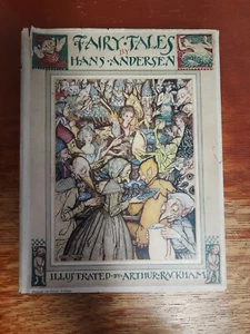 Fairy Tales by Hans Anderson, Illustrated by Arthur Rackham 1932 Hardcover DJ - Picture 1 of 24