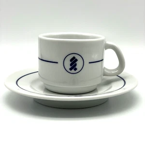 Richard Ginori Italy Demitasse Espresso Cup & Saucer Sitmar Cruises 1984 HTF 326 - Picture 1 of 10