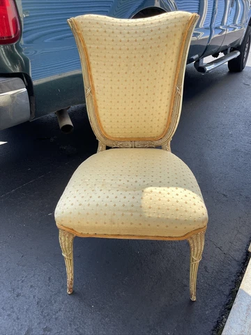 one antique french chair Cover