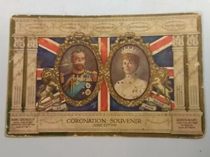 Postcard England Coronation Souvenir 1911 King George V & Queen Mary Tucks 9860 - Picture 1 of 6