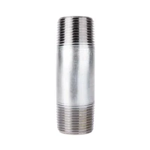 BK Products 566-040AH Malleable Galvanized Steel Nipple 1-1/4 MPT x 4 in. - Picture 1 of 1