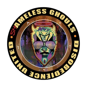 Parche bordado Ghost-Nameless Ghoul-King Diamante malla 3,5" Papa’s RNR Pa - Imagen 1 de 2