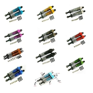 2PCS 80mm Aluminum Alloy Shock Absorber Damper For RC Car 1/16 Buggy Truck HSP - Picture 1 of 21